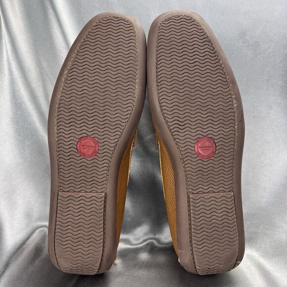 Marc Joseph NY Union Street Loafers Men's 12 Cognac Leather Brazil Driving Shoes - Picture 14 of 17